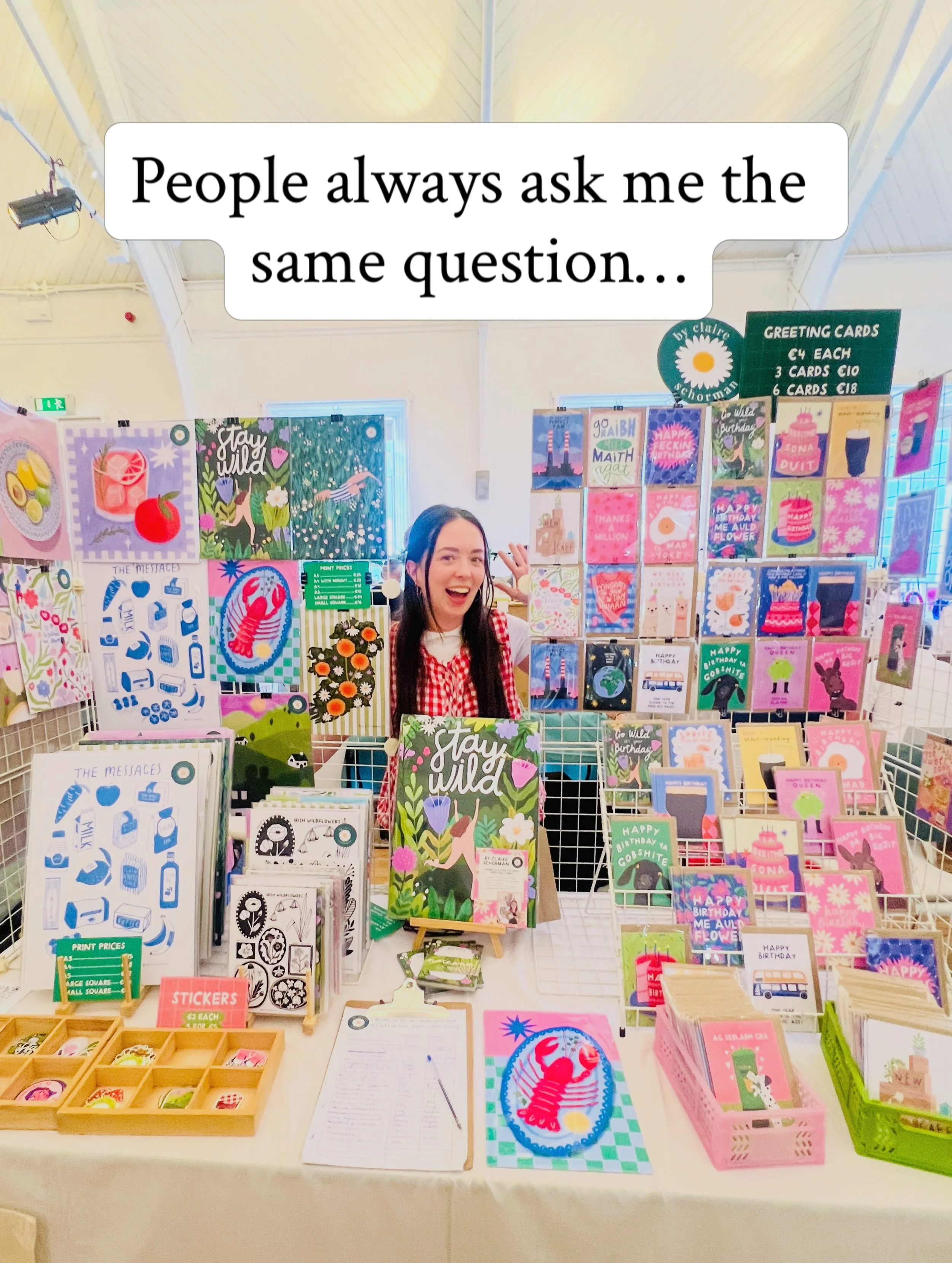 This is crazy&hellip;.. 😯

Thank you thank you thank you for choosing to support me and my little business 🩷 every single card, print or stickers sold makes a big difference and I really do appreciate every single sale 🥺 

#smallirishbusiness #sup