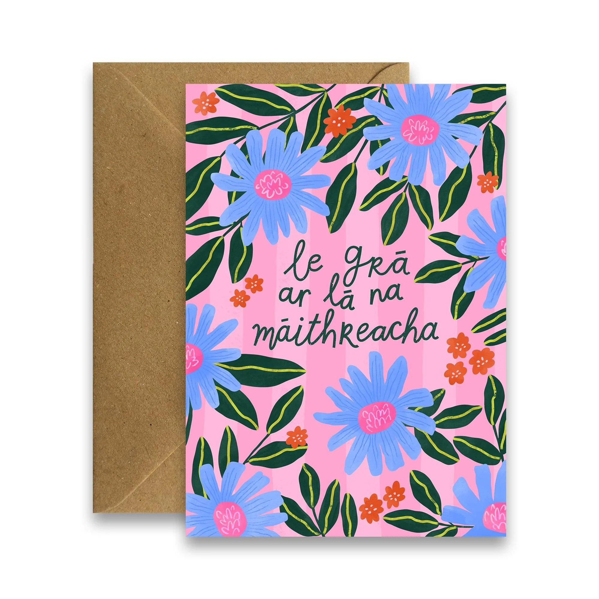 Le Grá ar Lá na Máithreacha - Irish Language Mother’s Day Card