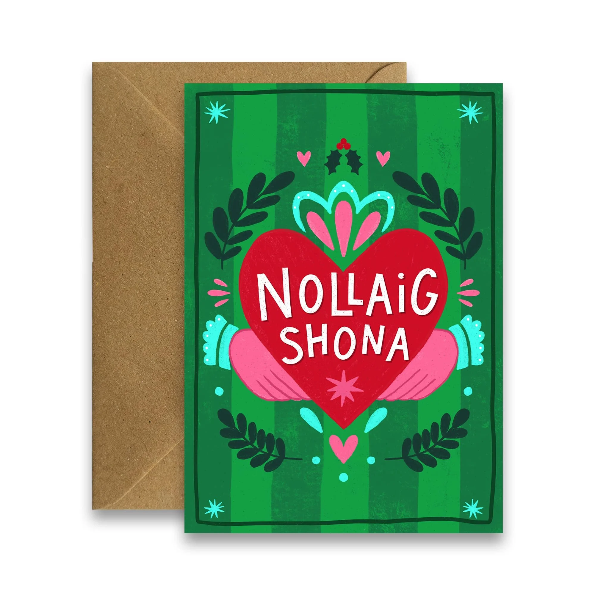 Nollaig Shona Duit Claddagh Christmas Card