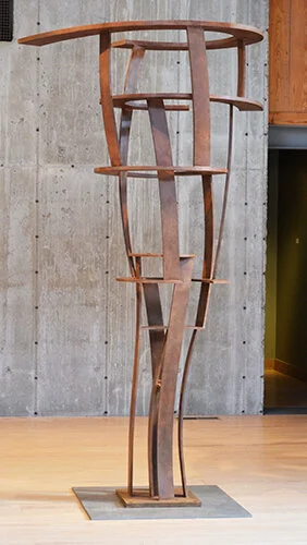 After Rome, 2011
Patinaed stainless steel
108 x 62 x 50 inches