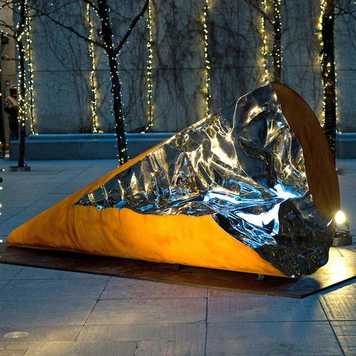 Southern Remnant, 2012
CorTen and stainless steel
60 x 132 x 60 inches