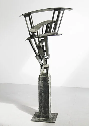 Reaching Level, 2013
Bronze
72 x 32 x 27 inches