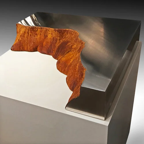 Cliff, 2017
CorTen and stainless steel
5 x 27 x 24 inches