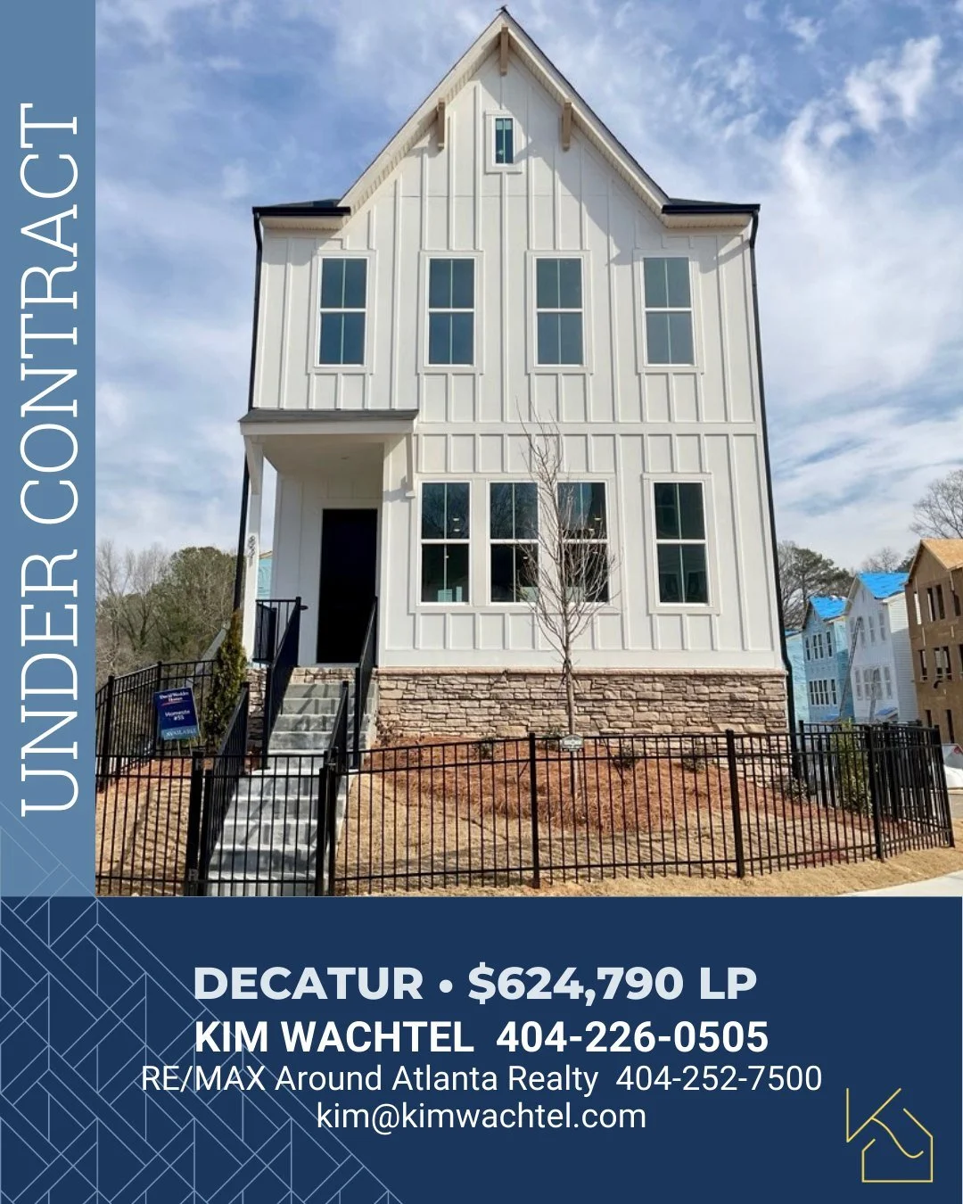 U N D E R  C O N T R A C T &bull;  Decatur &bull; $624,790 LP

We explored many homes on the market, but my buyer ultimately landed on Celesta by David Weekley &mdash; a community that truly aligns with his needs. Inside the perimeter, you won&rsquo;
