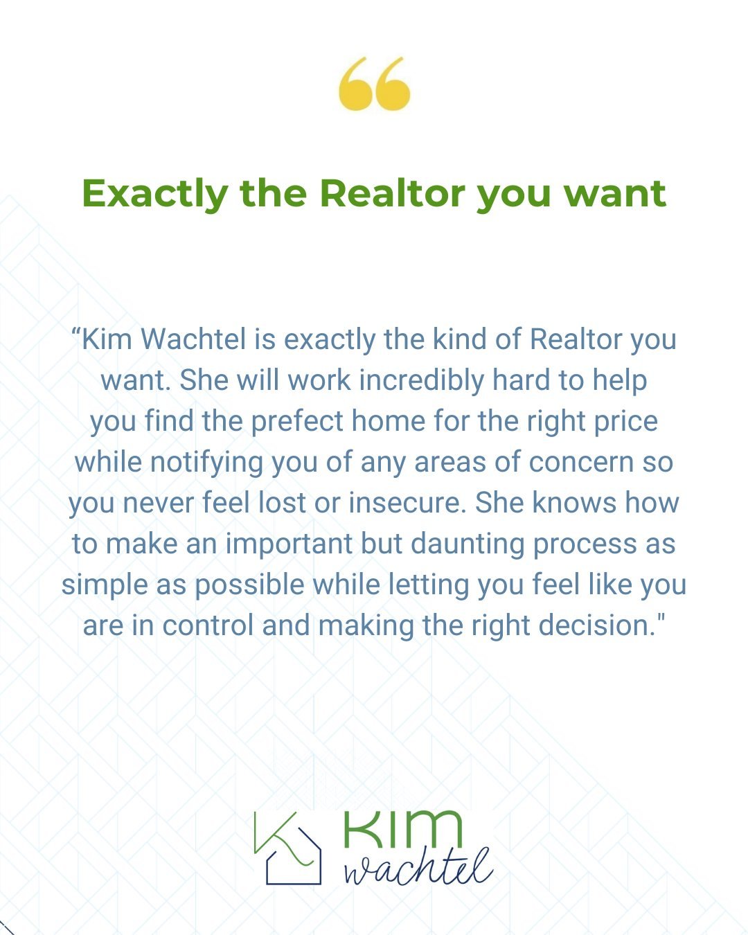 Thank you for your kind words! It is my privilege to guide you through finding the perfect home at the right price. I am dedicated to making the process simple, transparent, and empowering so you always feel confident in your decisions. Your trust me