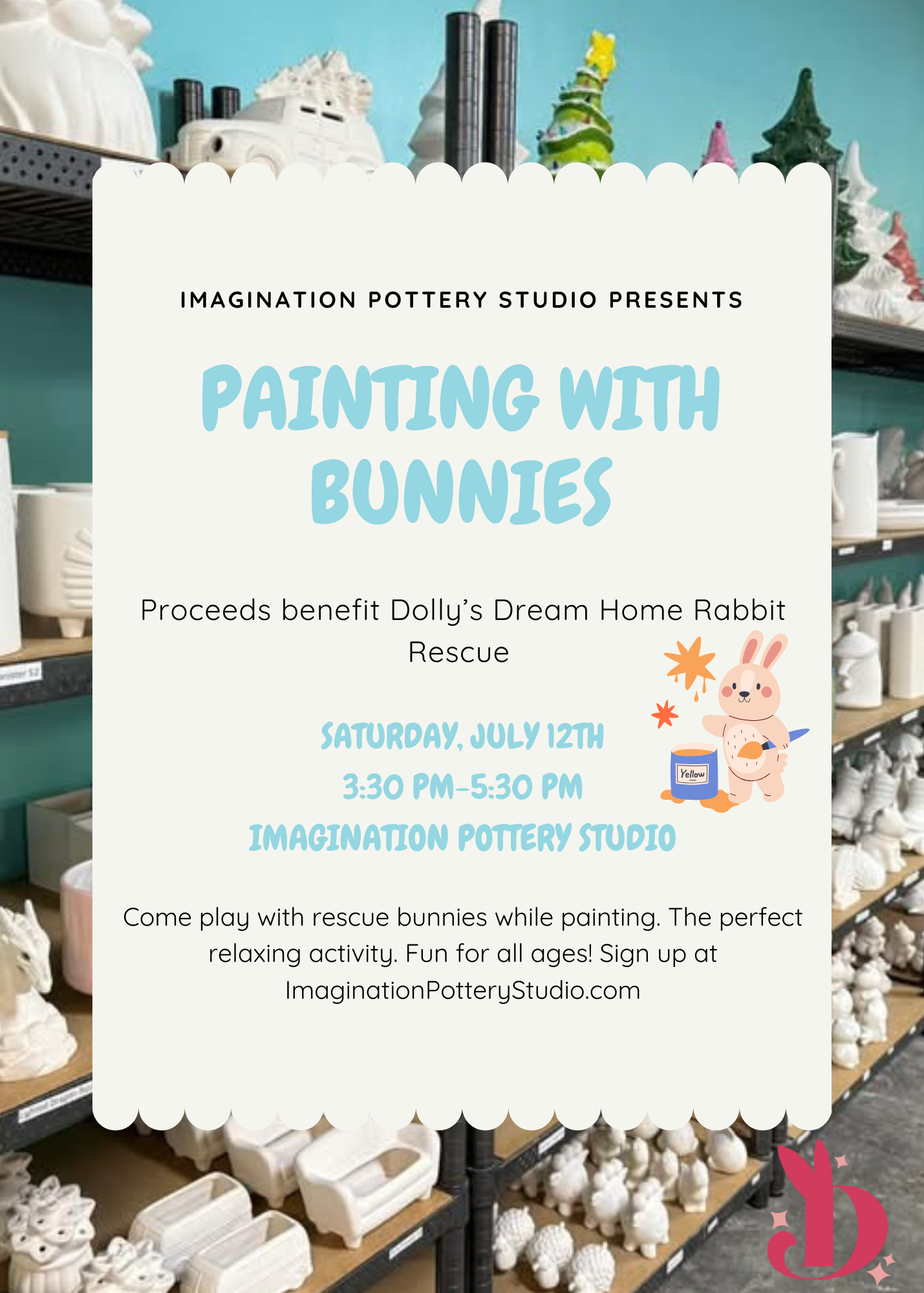 Painting with Bunnies