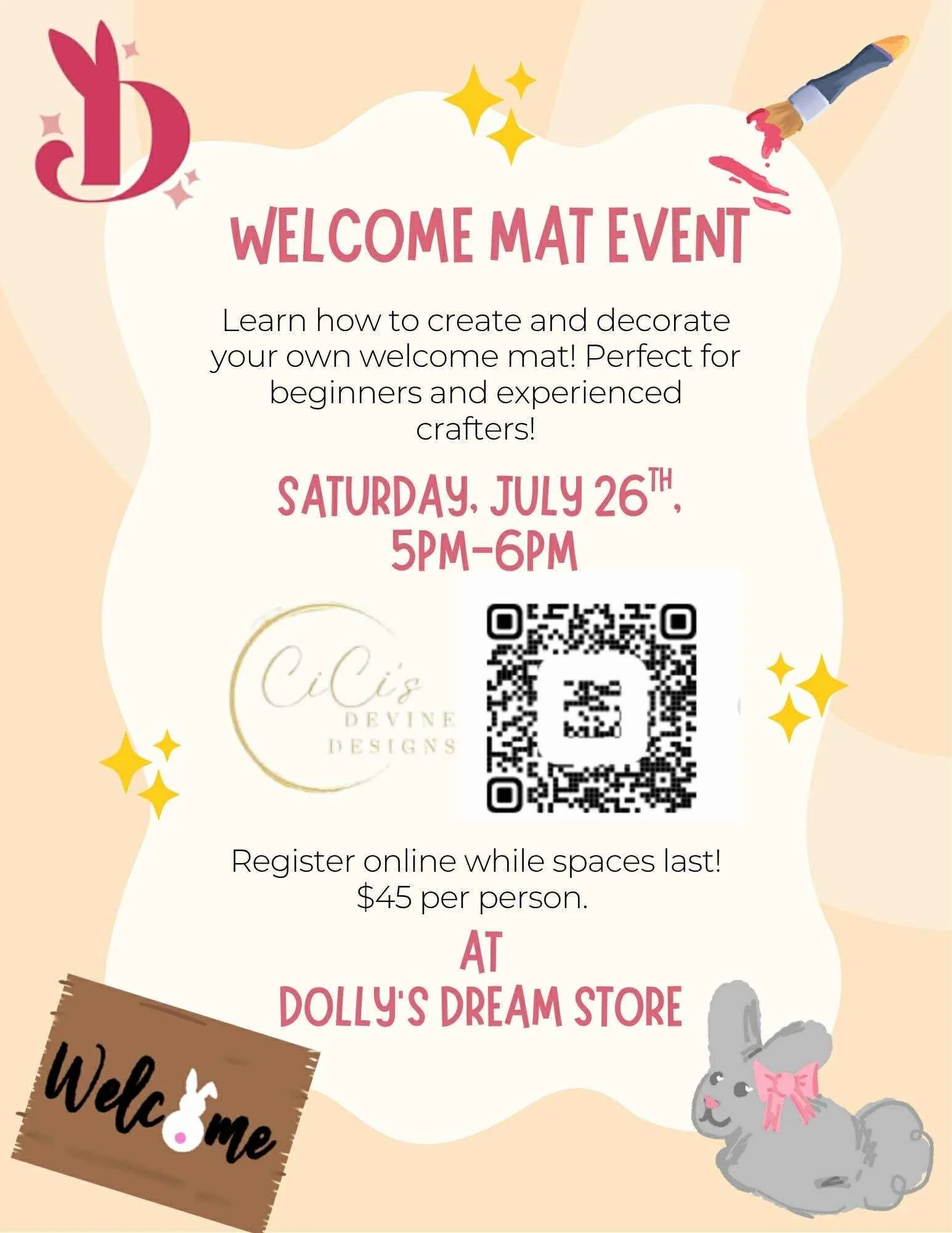 Welcome Mat Event