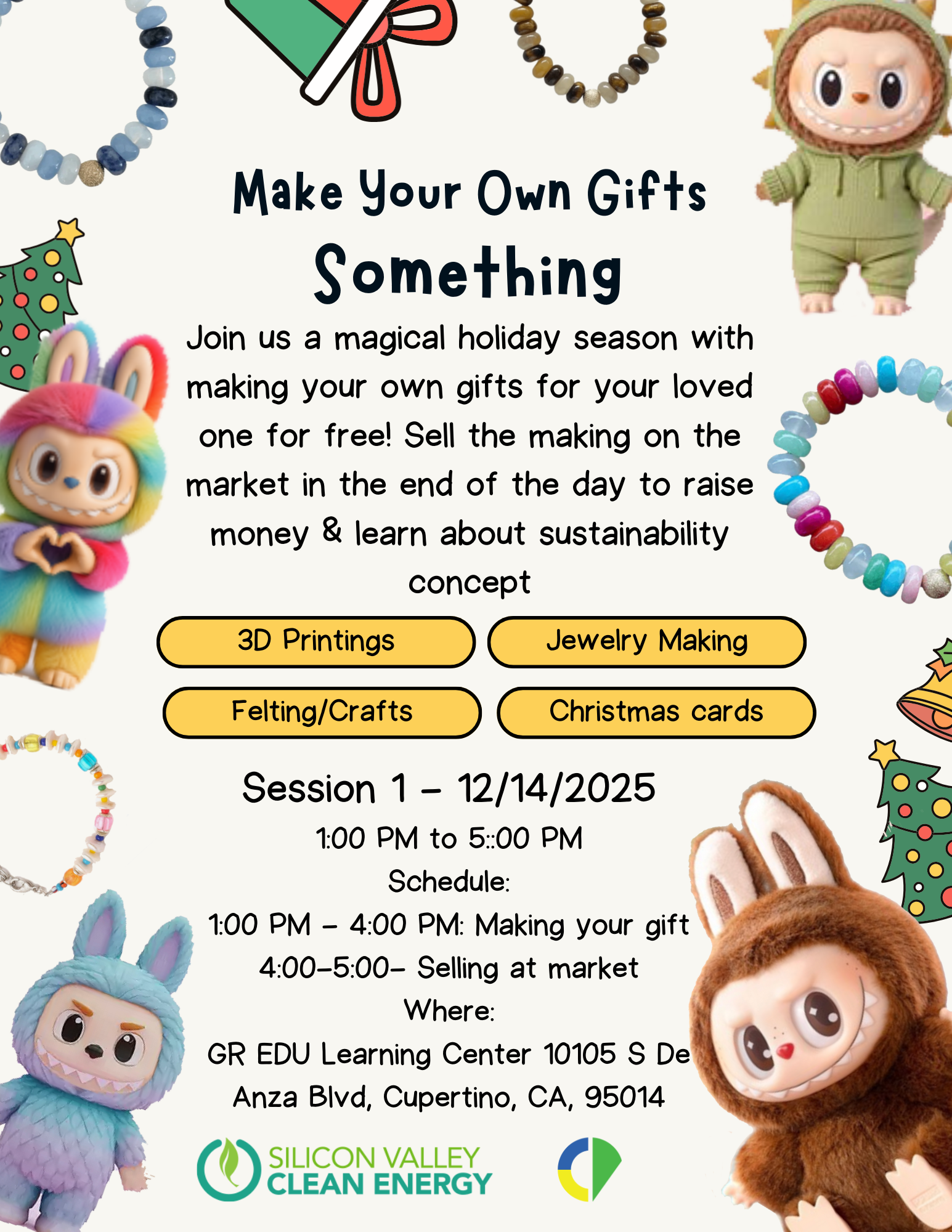 Make your own gifts: Eco Green 3D Craft Day