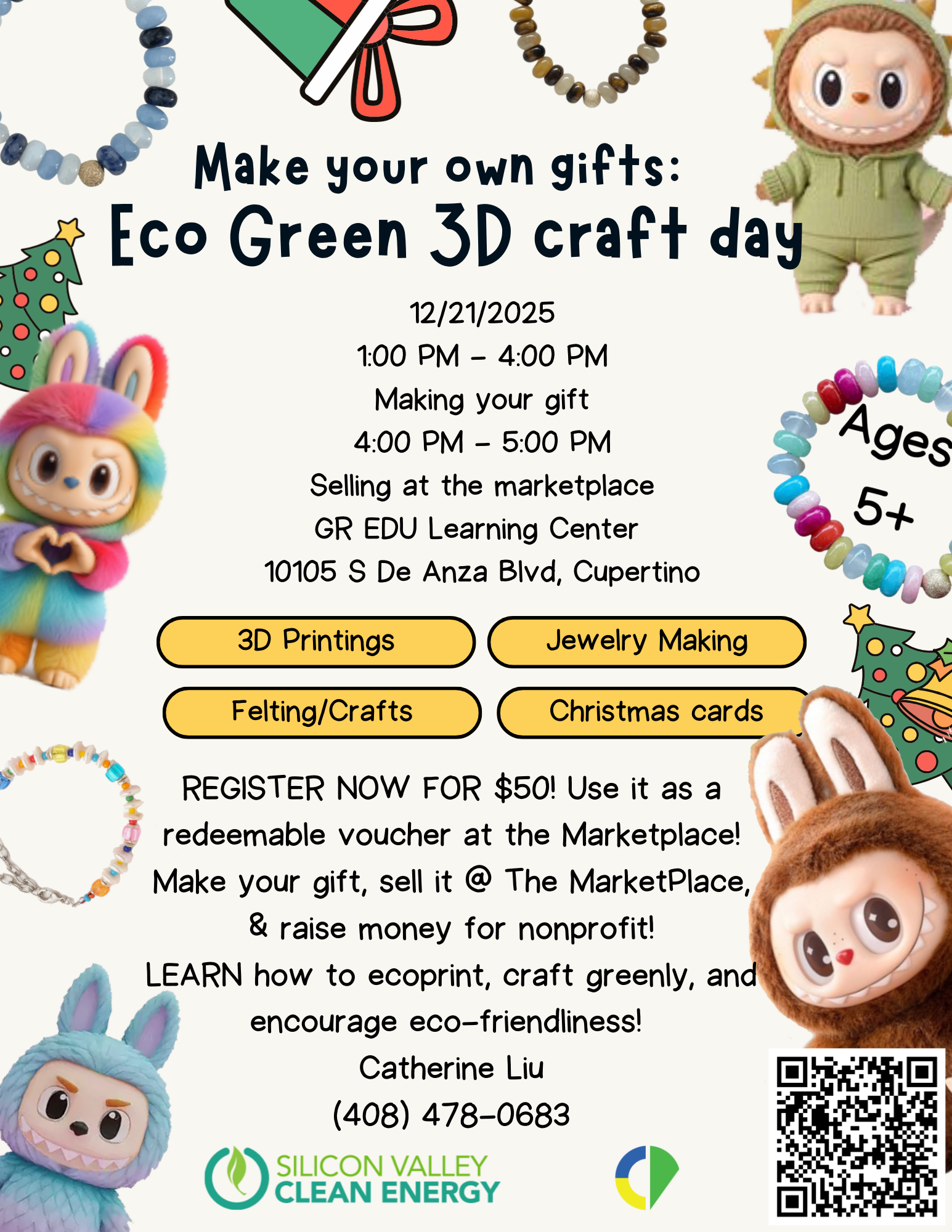 Make your own gifts - Eco Green 3D Craft Day