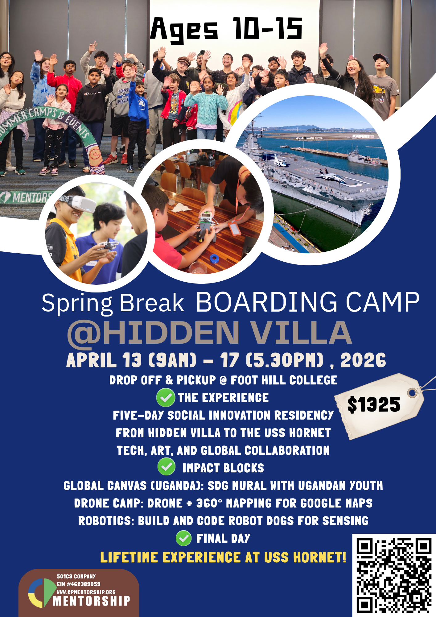 Spring break Boarding camp @ Hidden Villa