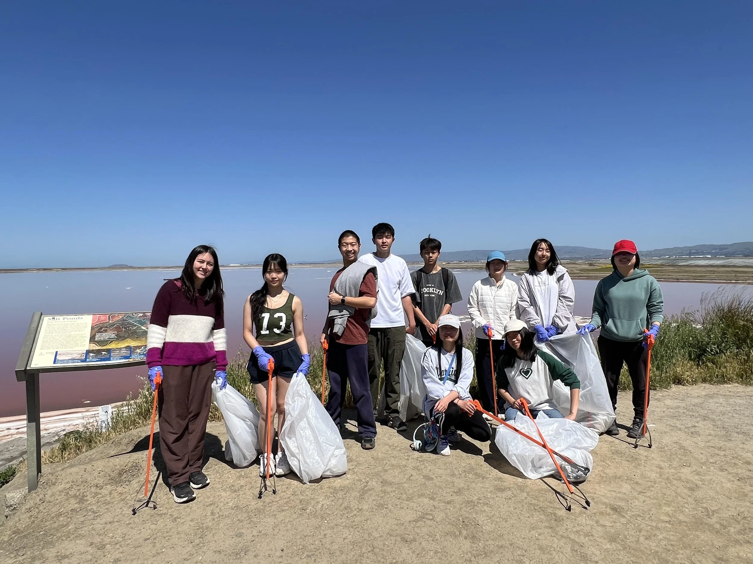  CP Mentorship Volunteers Kick Off 1st Quarterly Alviso Park Clean-Up 