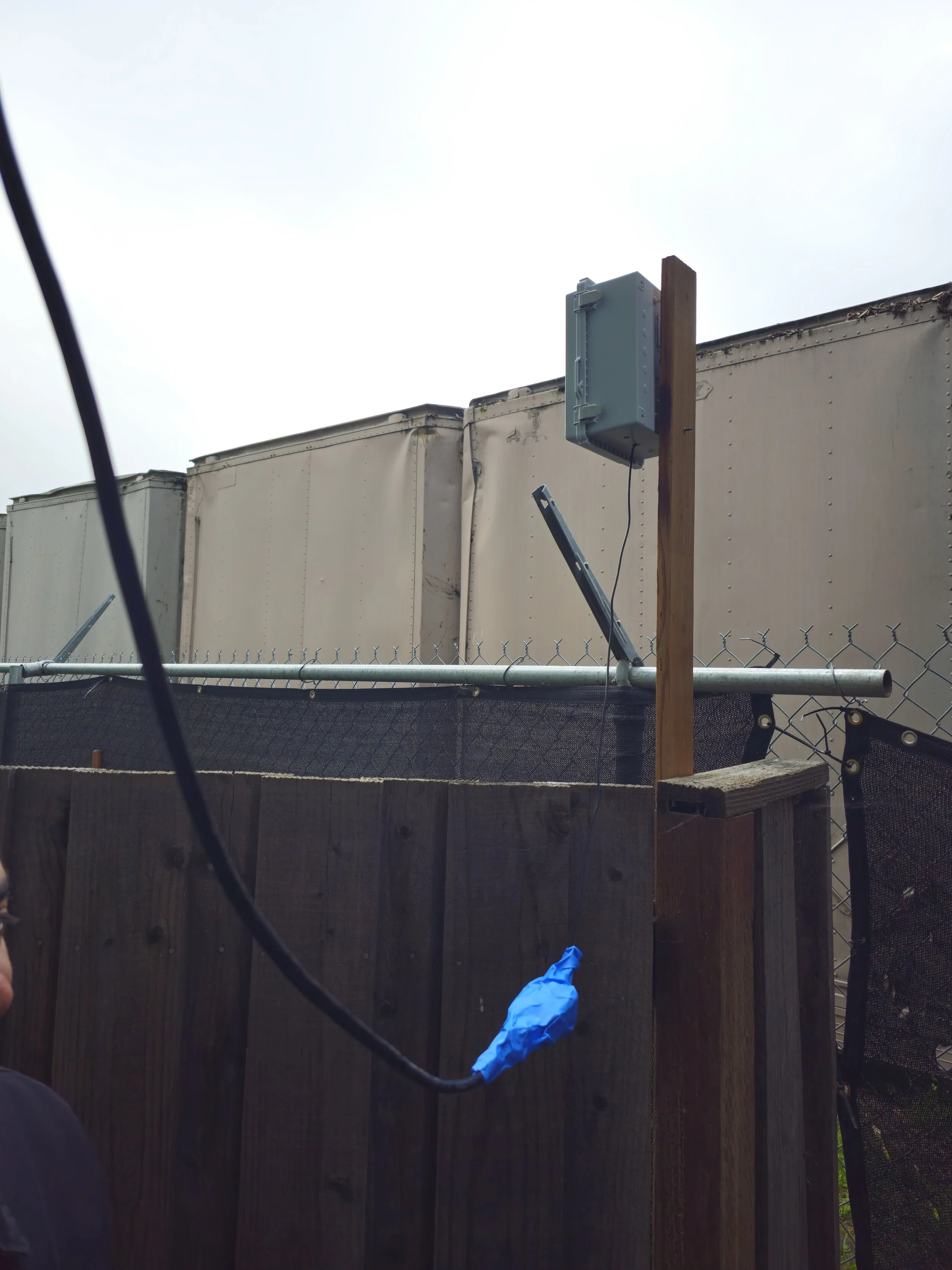  The final product - our first sensors are working and the housing is mounted  