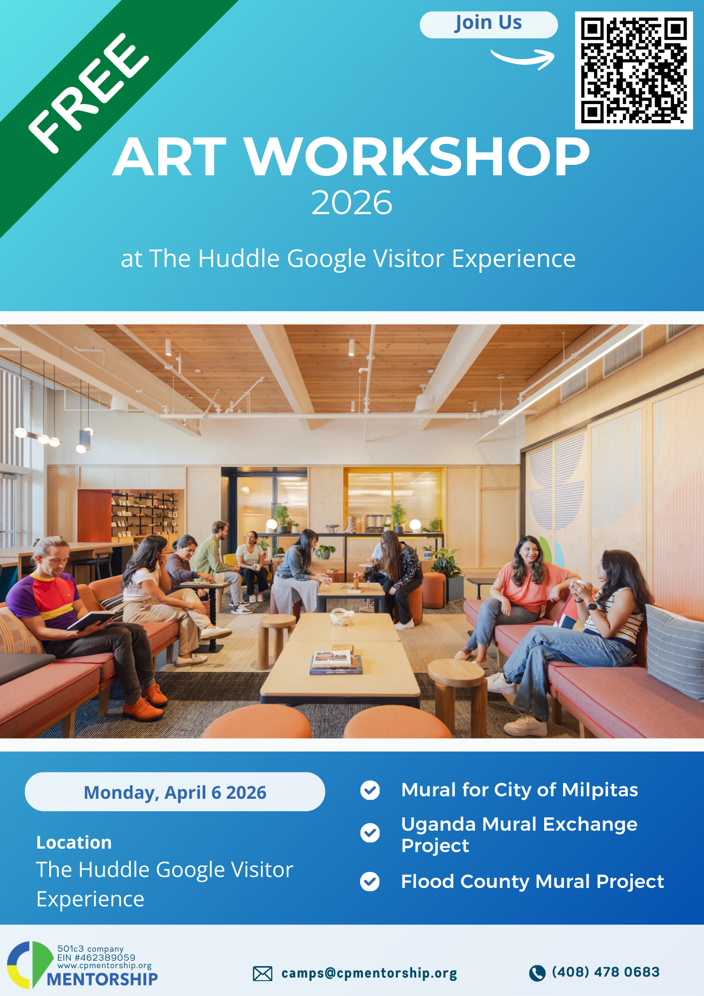 Art Workshop 2026 | FREE — CP Mentorship Summer Program