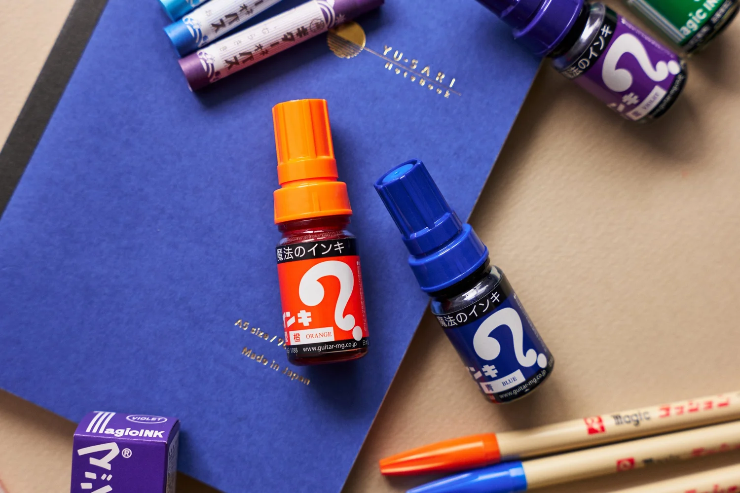 Magic Inki 8 Color Markers - NAKABAYASHI 