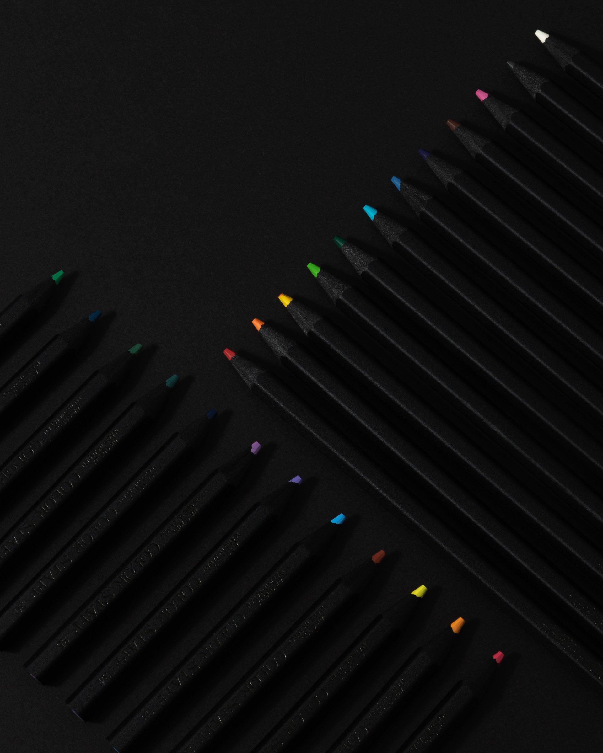 Black Wood Color Staff 36