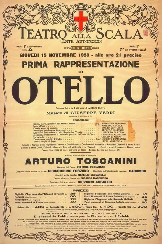 G. Verdi, OTELLO