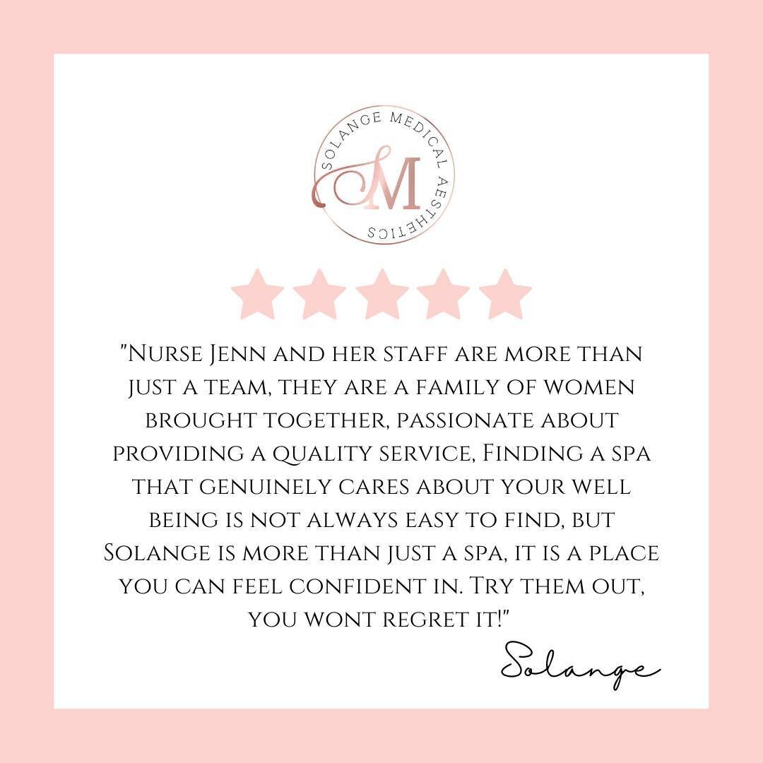 Yes! We pride ourselves on passion, quality service and knowledge🙌🏼!⁣
⁣
Our clients are our family! We genuinely care about you and our goal is to help you feel more confident when you walk out of our doors.⁣
⁣
Feel the Solange difference! Book you