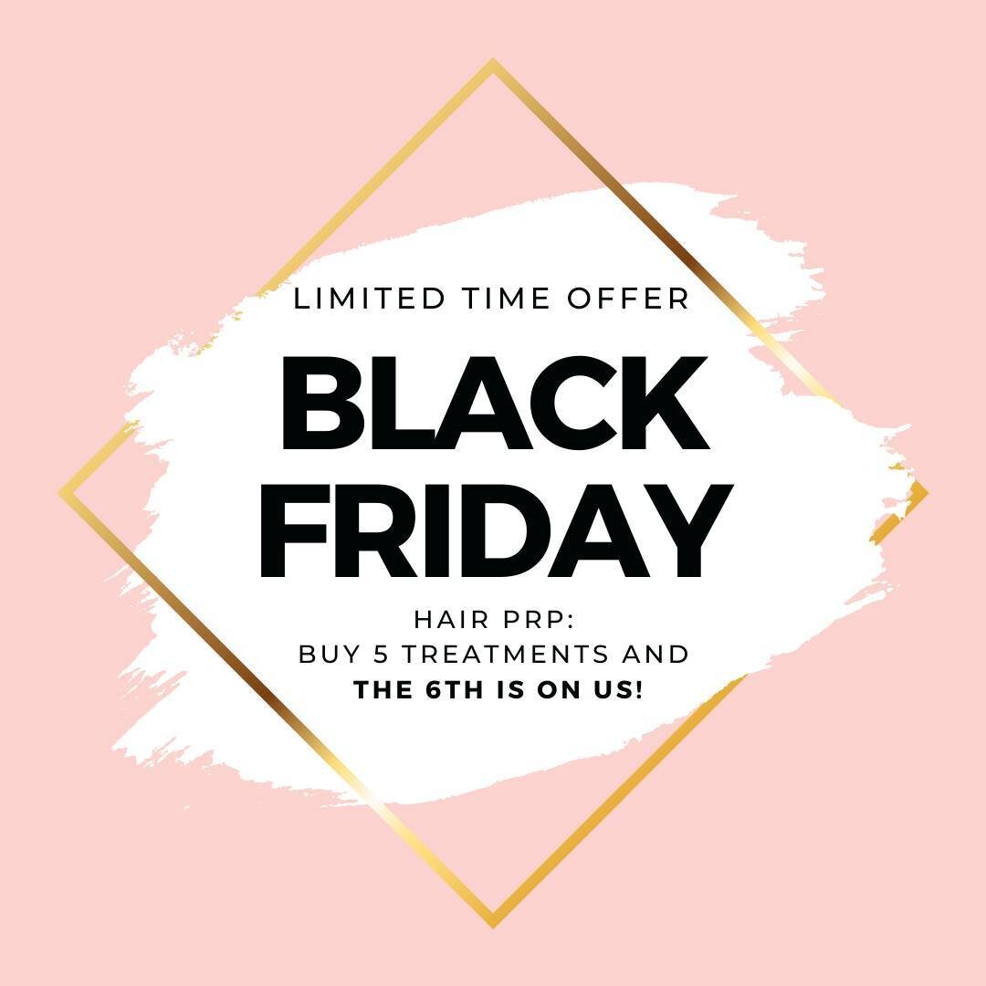 ✨Early Black Friday FLASH Sale✨⁣⁣
⁣⁣⁣⁣⁣
Hair PRP: Buy 5 treatments and the 6th is on us!⁣
⁣⁣⁣⁣⁣
*Promo valid from November 23-25th⁣⁣⁣
⁣⁣⁣⁣⁣
📲 Book online, call, text or DM us! ⁣⁣⁣⁣⁣
⁣⁣⁣⁣⁣
🤍⁣⁣⁣⁣⁣⁣⁣⁣⁣⁣⁣⁣⁣⁣⁣⁣⁣⁣⁣⁣⁣⁣⁣⁣⁣⁣⁣⁣⁣⁣⁣⁣⁣⁣⁣⁣⁣⁣⁣⁣⁣⁣⁣⁣⁣⁣⁣⁣⁣⁣⁣⁣⁣⁣⁣⁣⁣⁣⁣