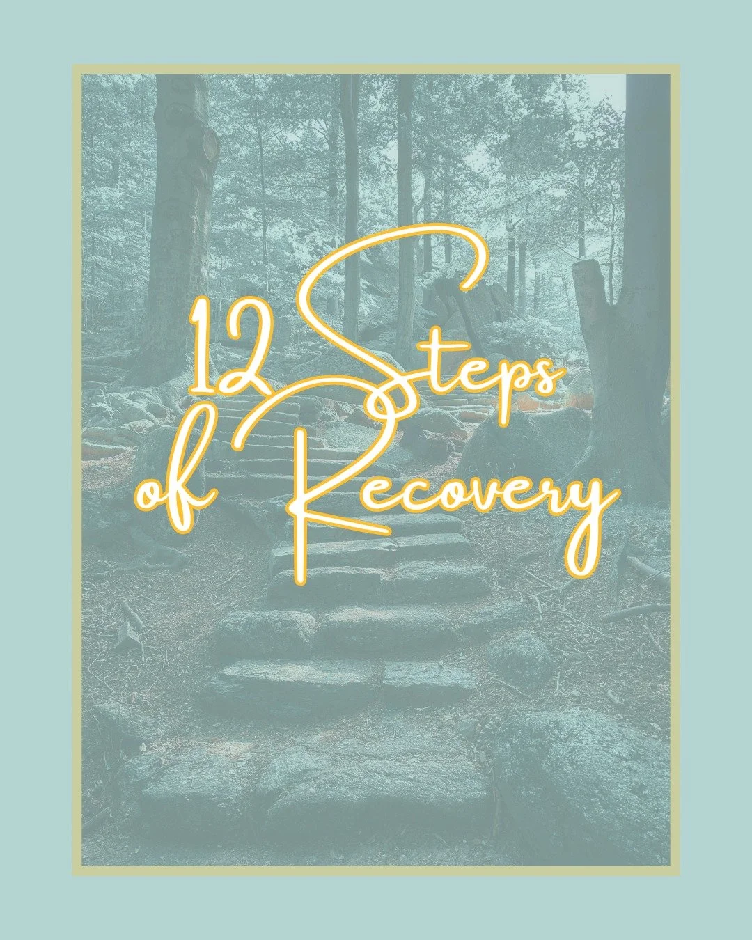 December is the 12th month, so we&rsquo;re closing out the year with 12 Steps of Recovery. 

This month, we&rsquo;ll highlight each step. Recovery isn&rsquo;t always easy, but every step forward matters, and together, we can end the year strong. 

Le