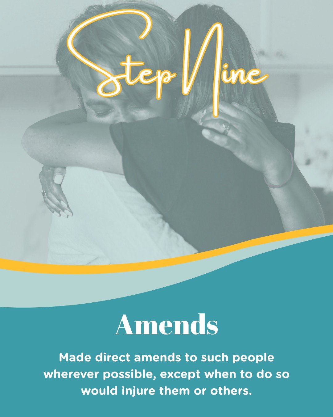 Amends restore connection. Small steps toward repair matter. 

#Amends #RecoveryIsPossible #RecoveryJourney #sobrietyjourney #OneStepAtATime #12StepsOfRecovery #YouAreNotAlone #HopeInRecovery #BrightDaysAhead