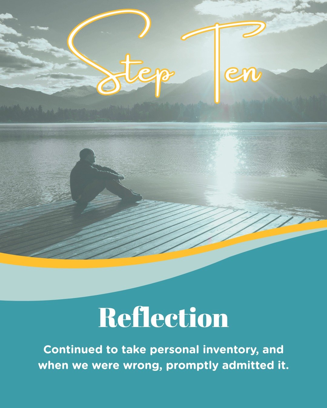 Reflection keeps us grounded. A daily check-in can change everything. 

#Reflection #BrightDaysAhead #RecoveryIsPossible #sobrietyjourney #YouAreNotAlone #RecoveryJourney #HopeInRecovery #12StepsOfRecovery #OneStepAtATime