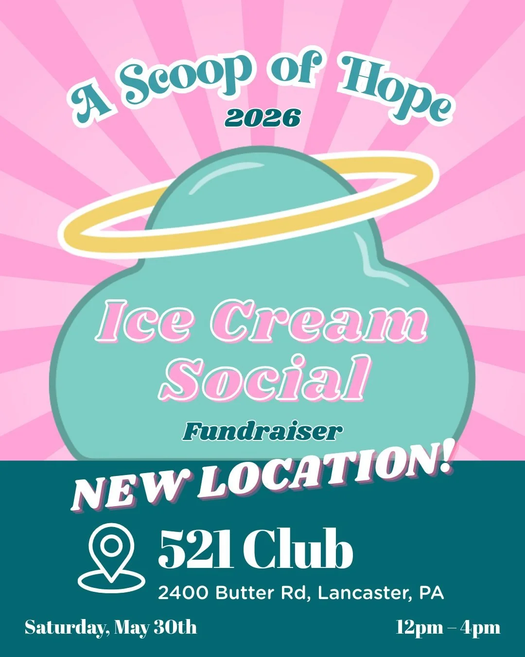 New year, new location! 📍
Join us at the 521 Club for this year&rsquo;s Ice Cream Social.
Same heart. Same ice cream. New place to gather. More room for community, connection, and celebrating recovery together. We can&rsquo;t wait to see you there!
