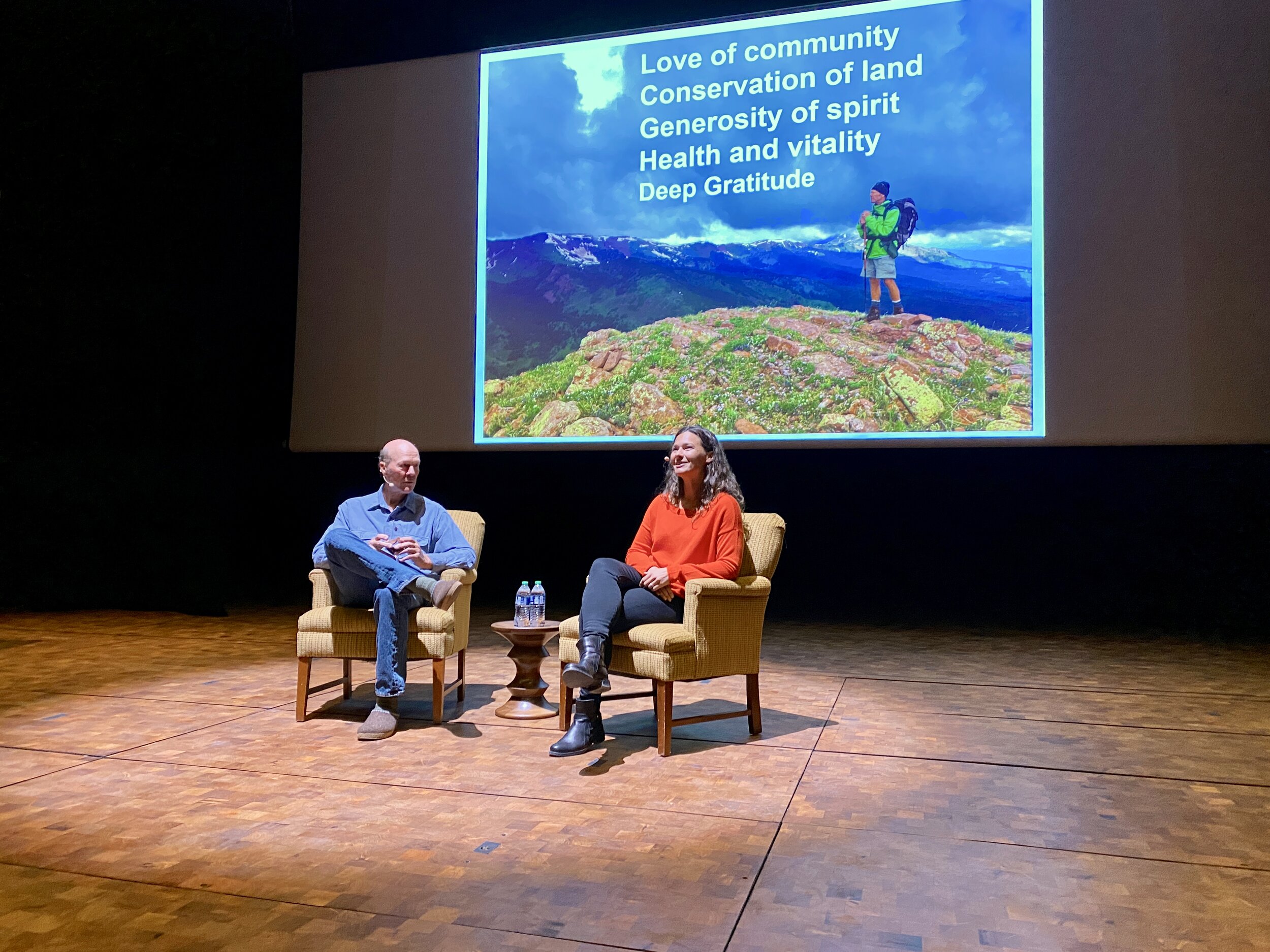 Paul Andersen and Julie Nania Discuss Red Lady at Public Policy Forum —  High Country Conservation Advocates
