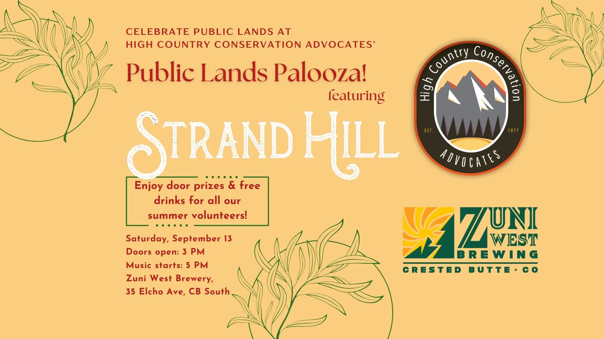 Public Lands Palooza