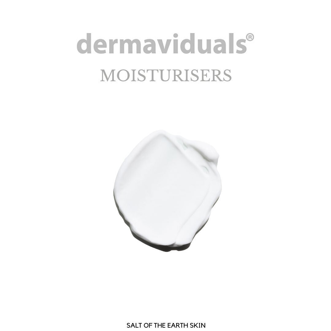 dermaviduals&reg;️ MOISTURISERS
&bull;
dermaviduals&reg;️ moisturisers are formulated with the patented DMS&reg;️ (derma membrane system) concentrate, which repairs the stratum corneum and brings homeostasis to the skin. DMS&reg;️ is almost identical