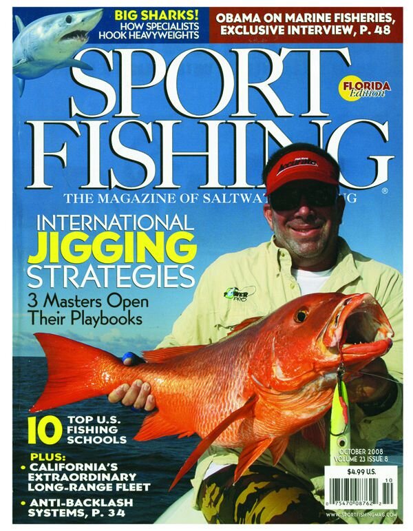 Front Cover of Sport fishing Magazine — Ben Secrest