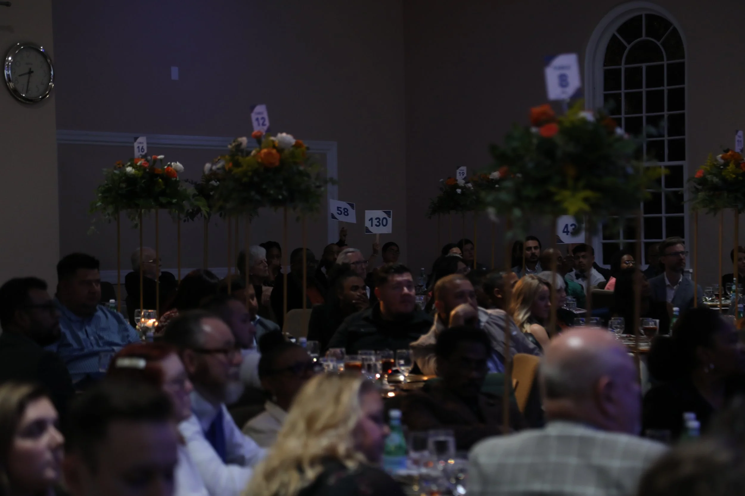 Paddles 58, 130, and 43 deciding to further support the change we are making in South Baltimore.