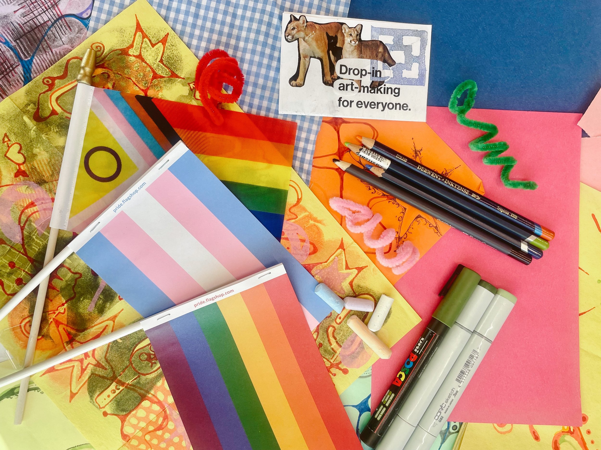 Craft-acular: Art Buffet x Pride Week — Mitchell Art Gallery