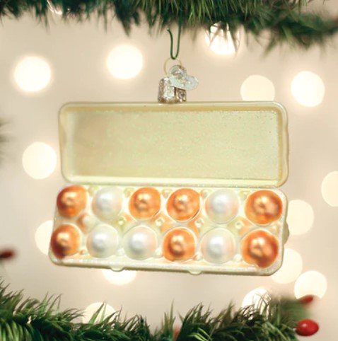Egg Carton Ornament