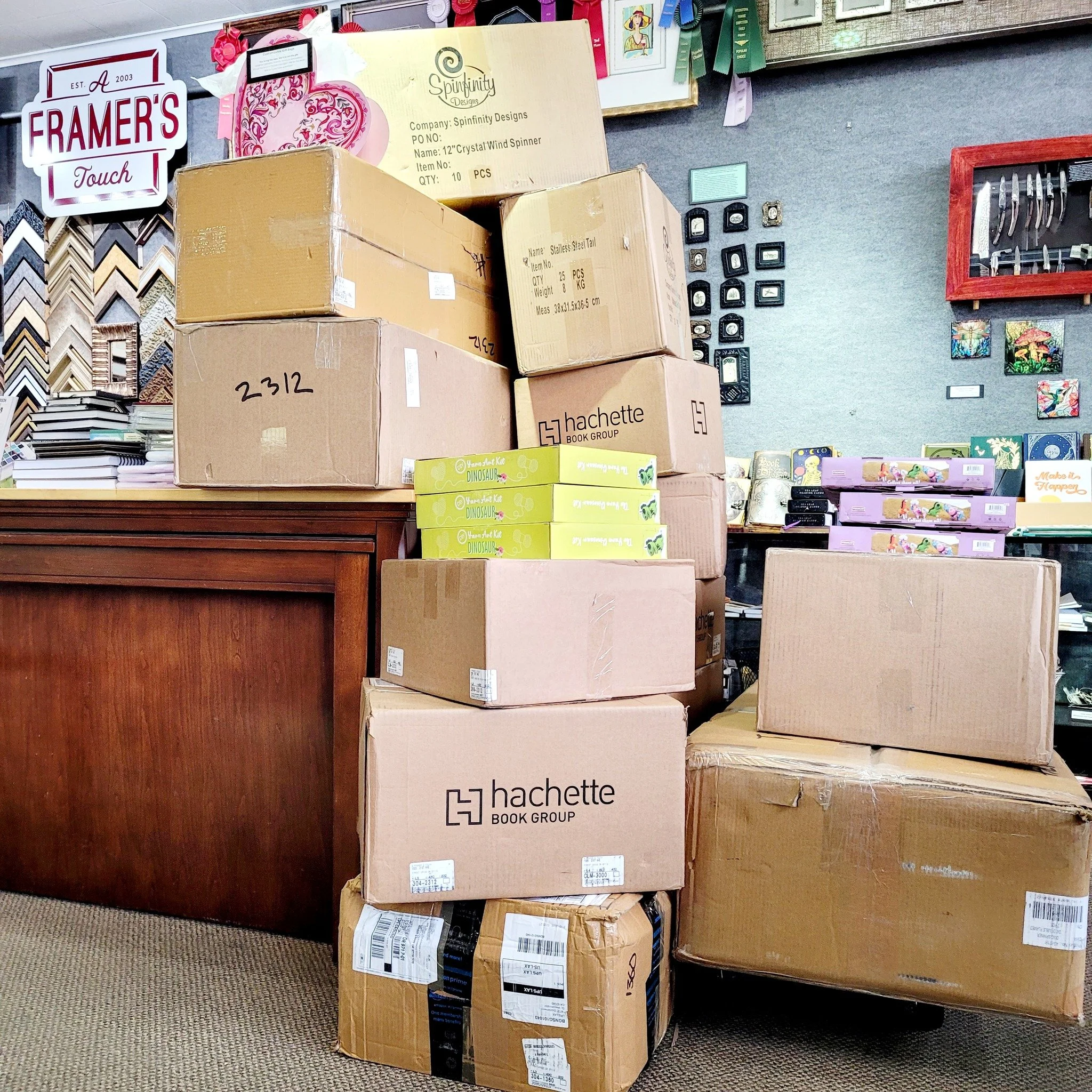 Valentine&rsquo;s Day is TOMORROW. 💘

We still have cards.
We still have local chocolate, toffee, and other consumables.
And we are buried in BRAND NEW merchandise that we're rolling out daily!

Art supplies fully restocked.
Fresh local artwork.
New