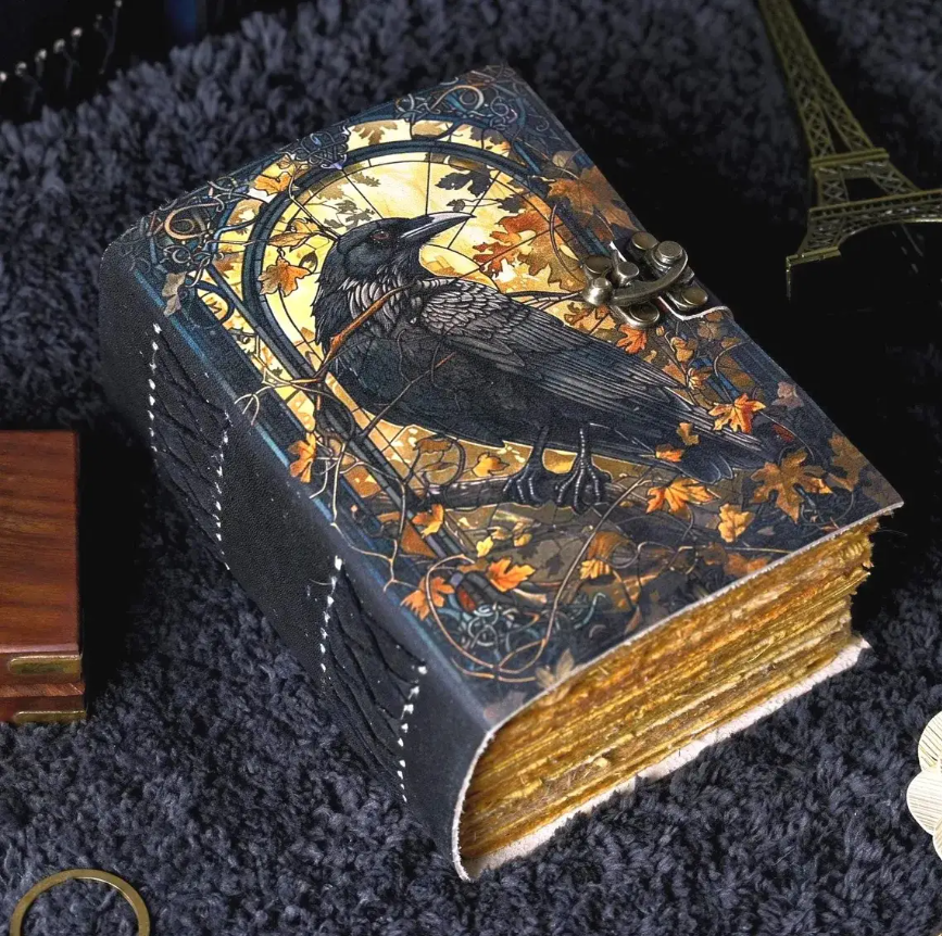 Raven 2 -Hand-Bound Leather Journal.png