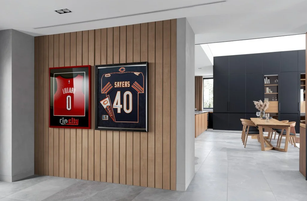 Custom Shadow Box Sports Jersey Framing