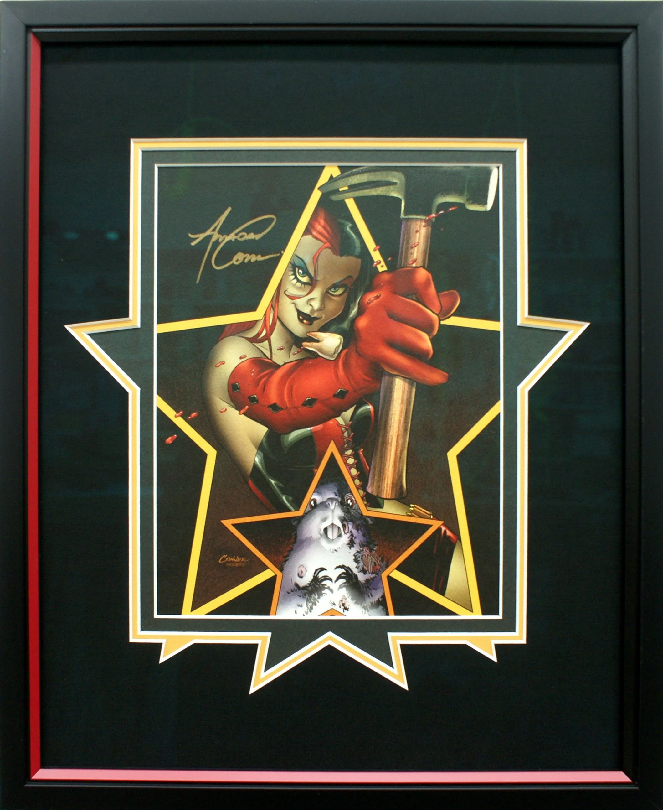 Custom Cut Mats Comic Framing