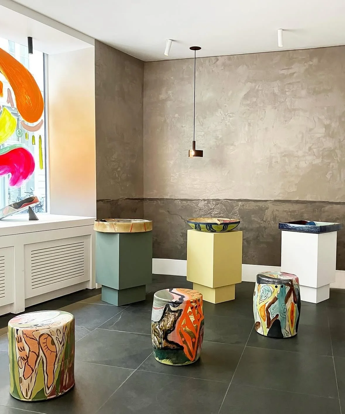 @r.sanguino is a favorite ceramicist whose work lives in our studio as well as within the homes of clients. 

Born in Caracas and now NYC-based, Reinaldo mixes modern influences with traditional craftsmanship and the result is expressive and powerful