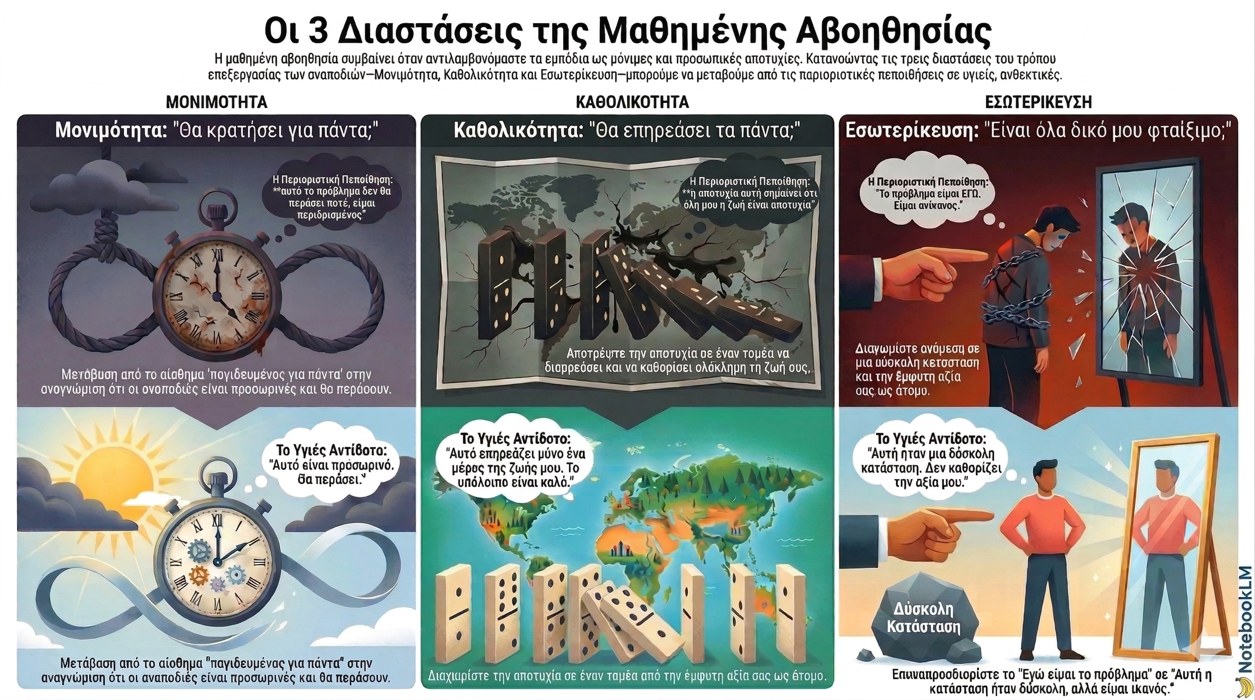 Πώς να σταματήσετε να γενικεύετε την αποτυχία: 3 βήματα για να ανακτήσετε τον έλεγχο της ζωής σας