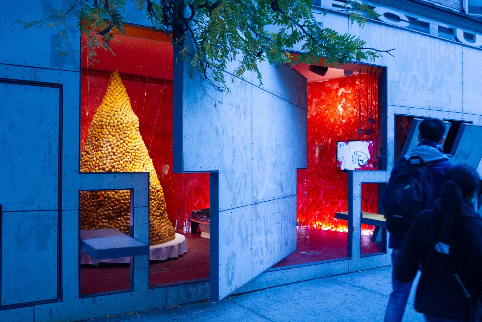 Croquembouches at Storefront for Art & Architecture, NYC