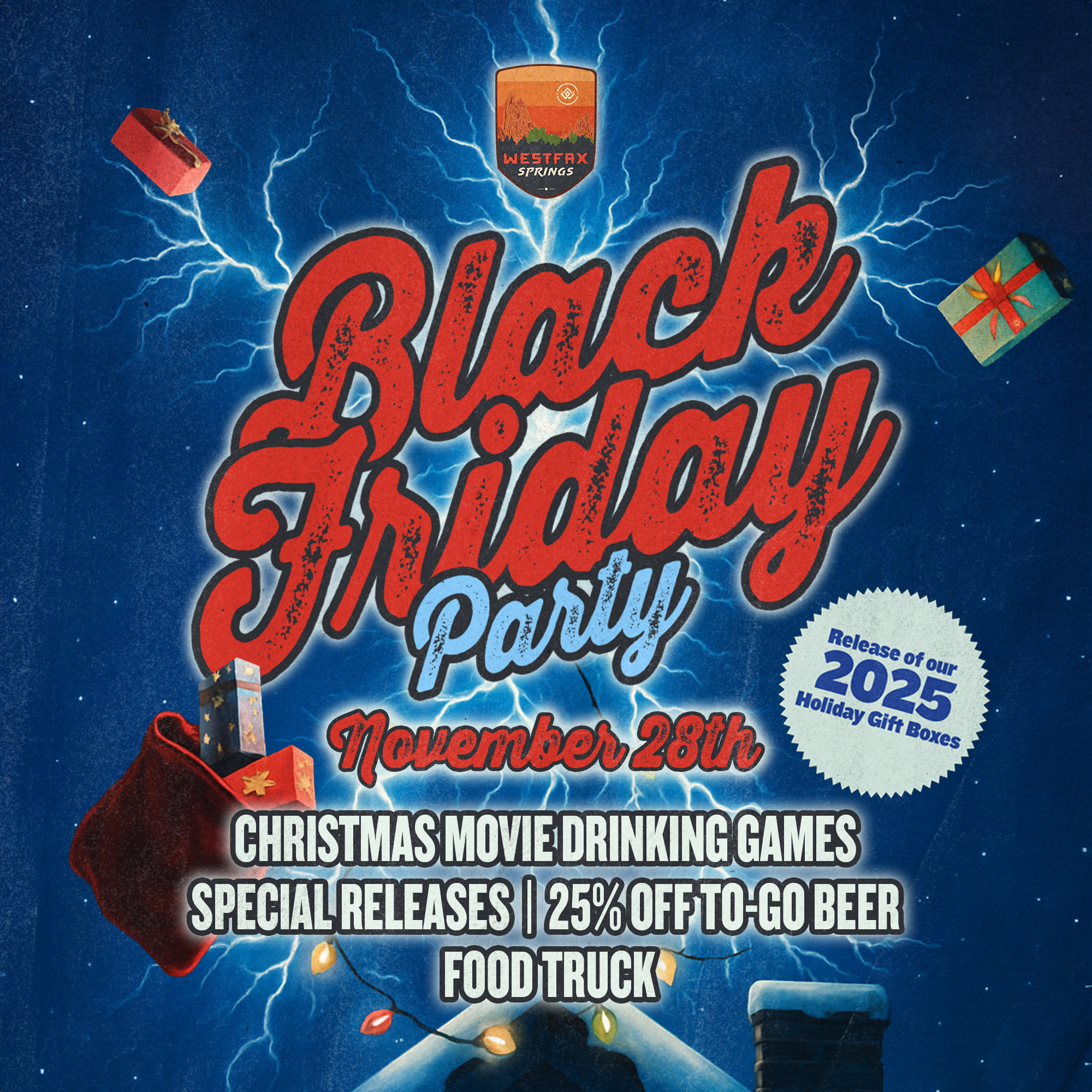Springs Christmas Movie Night 11/28