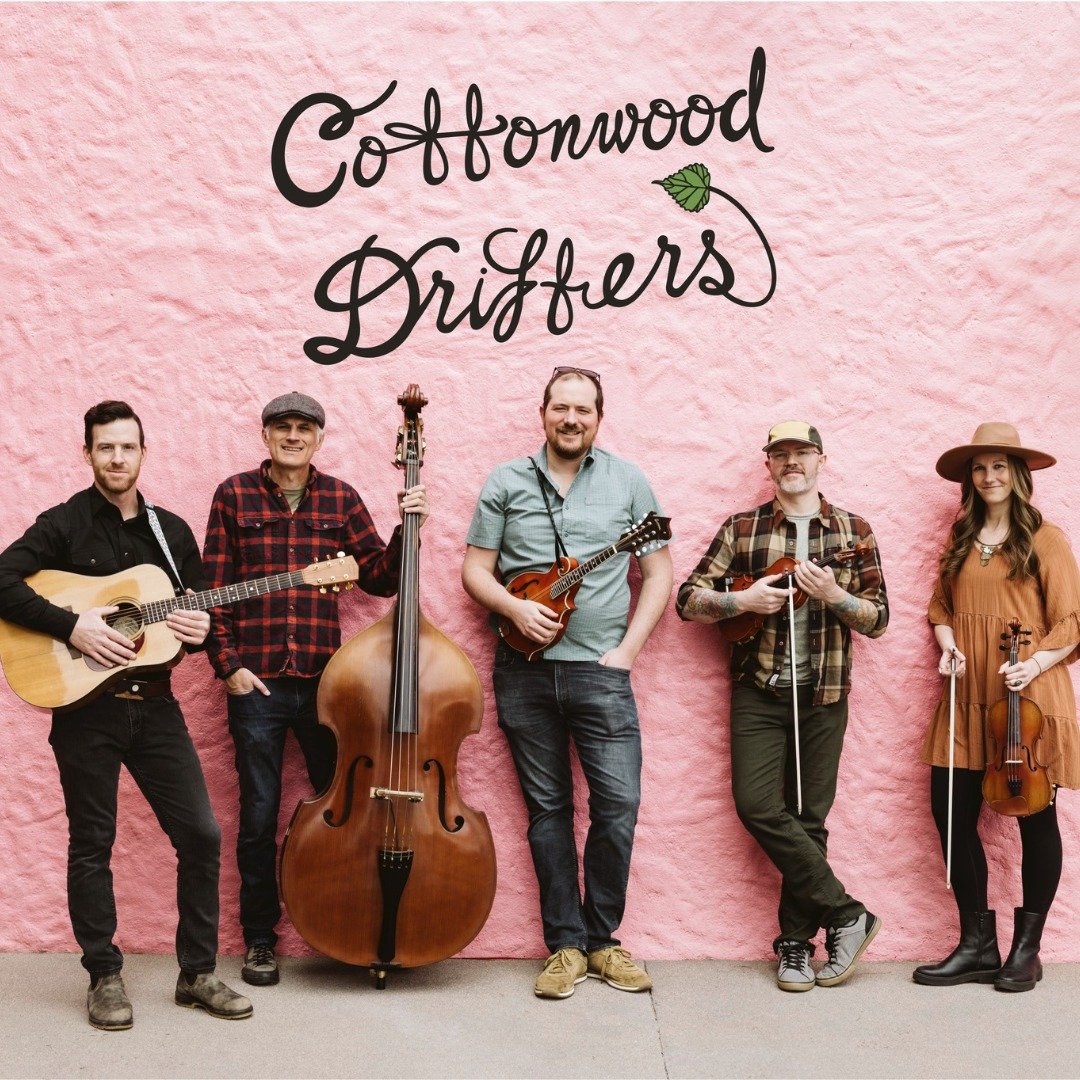 🎼🥁 𝐓𝐡𝐢𝐬 𝐒𝐔𝐍𝐃𝐀𝐘! 🪕🎻

Our Favorite Blue Grass Band Cottonwood Drifters  will be playing at WestFax in front of their favorite Mountain Wall!
𝐓𝐢𝐦𝐞:  2-5PM
Surprise Guest playing with them! Make sure to get here and see who it is! Hint: