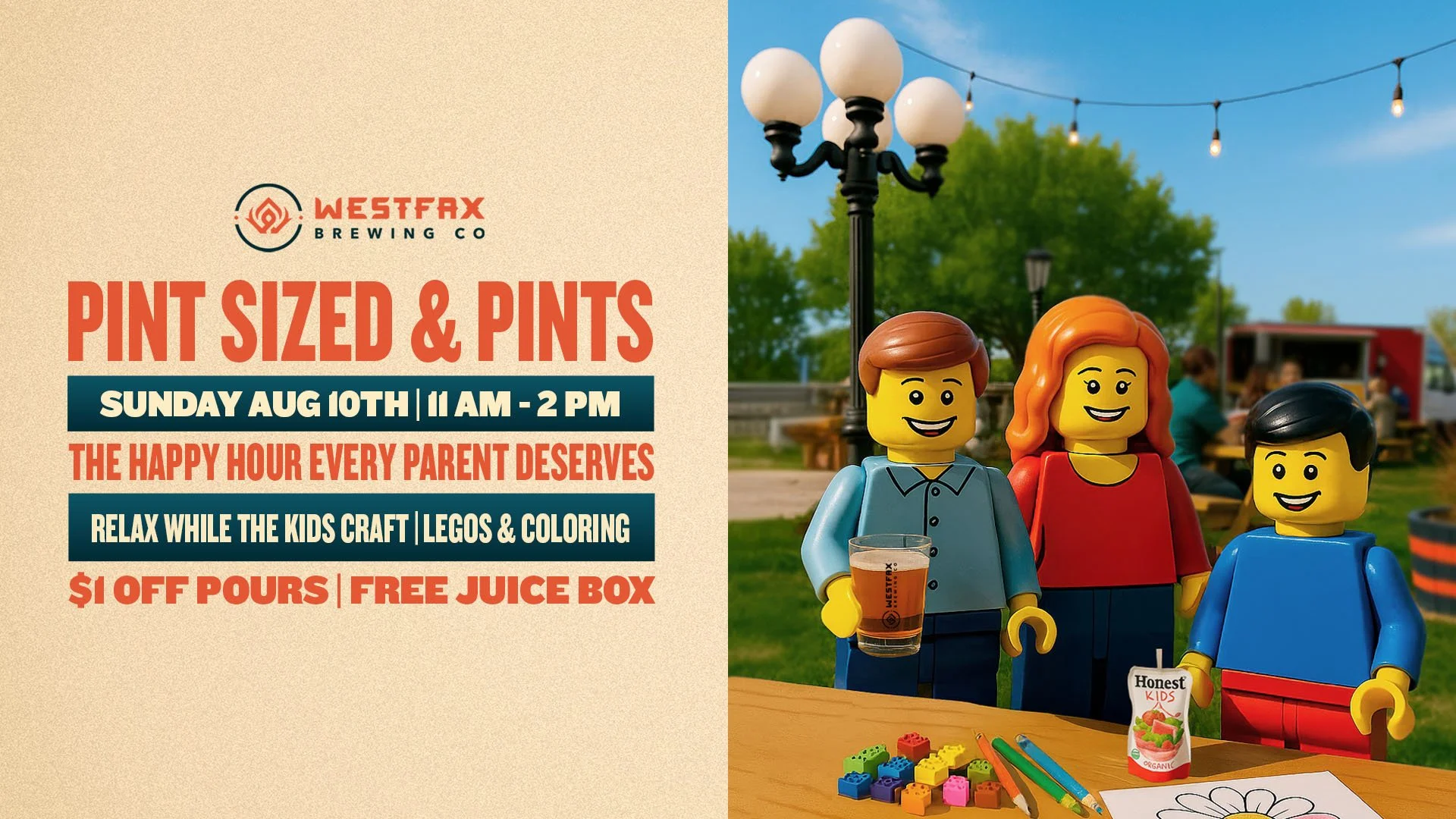 Pint Sized & Pints Family Happy Hour