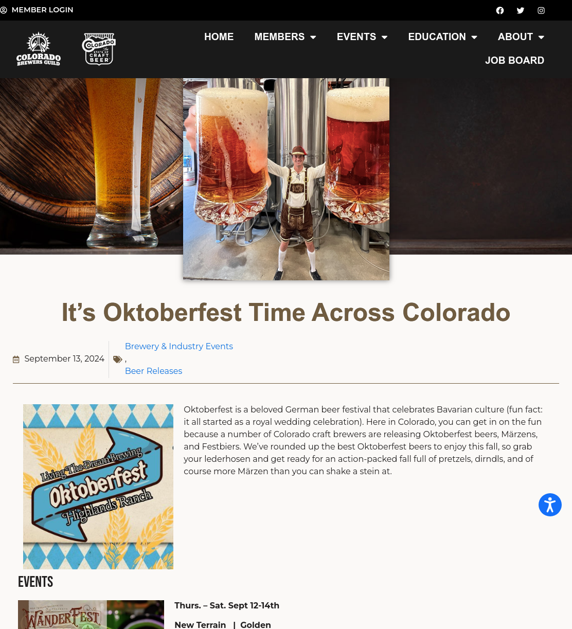 It's Oktoberfest Time Across Colorado - Colorado Brewers Guild