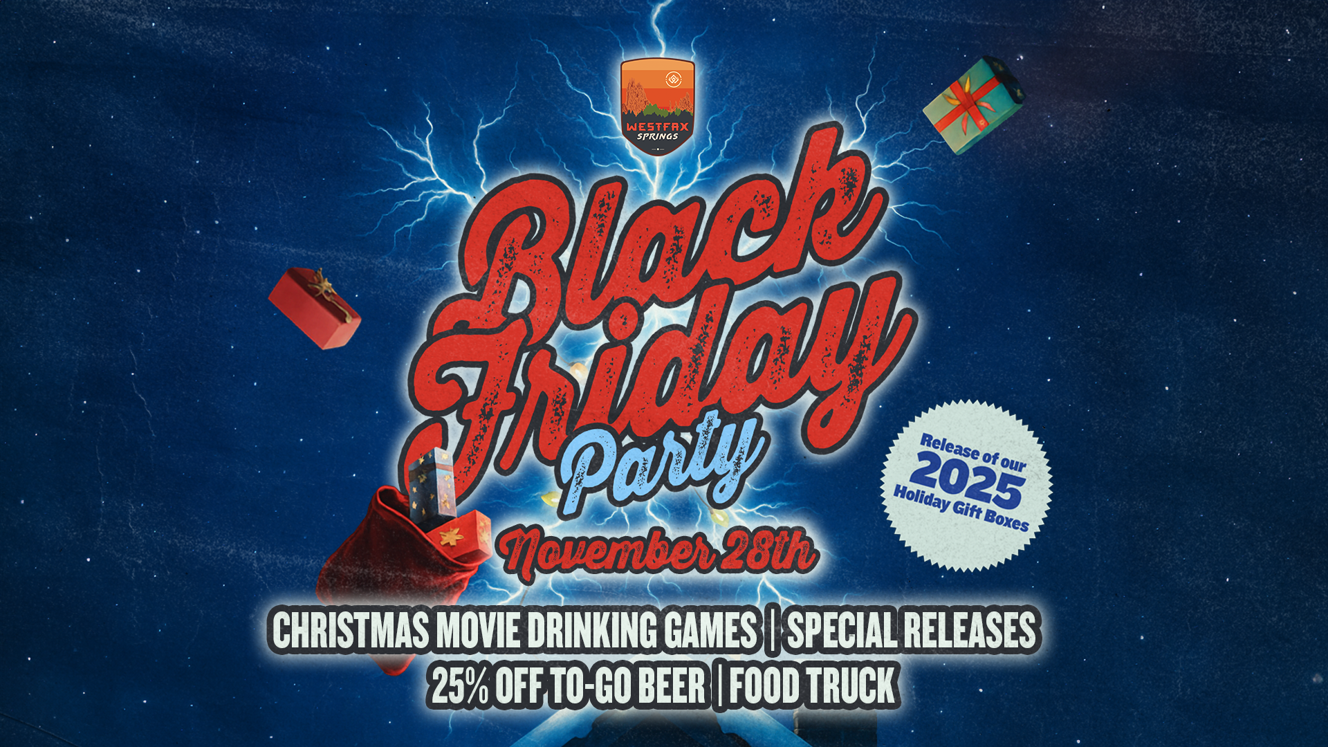 Black Friday movie night at springs
