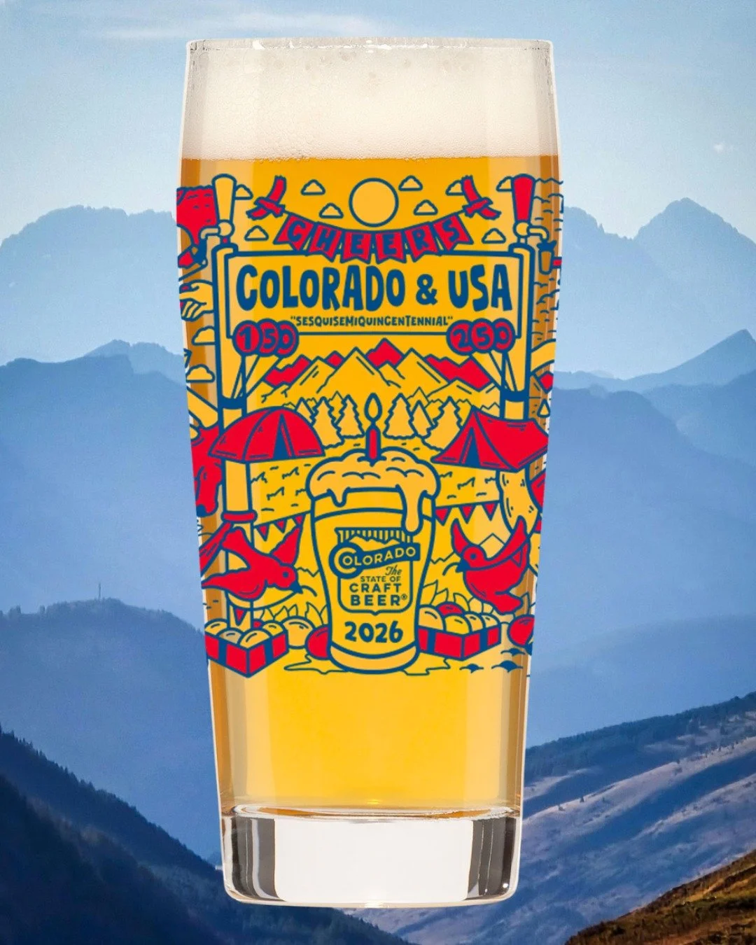Colorado Pint Day is just around the corner!!
Join us Wednesday, April 29th to get yours!
----------------------------
⏰ Taproom Opens at Noon
🥛 Get your 2026 Pint Day Glass with us!
- $1 with each full pour until 3PM
- $4 with each full pour after 