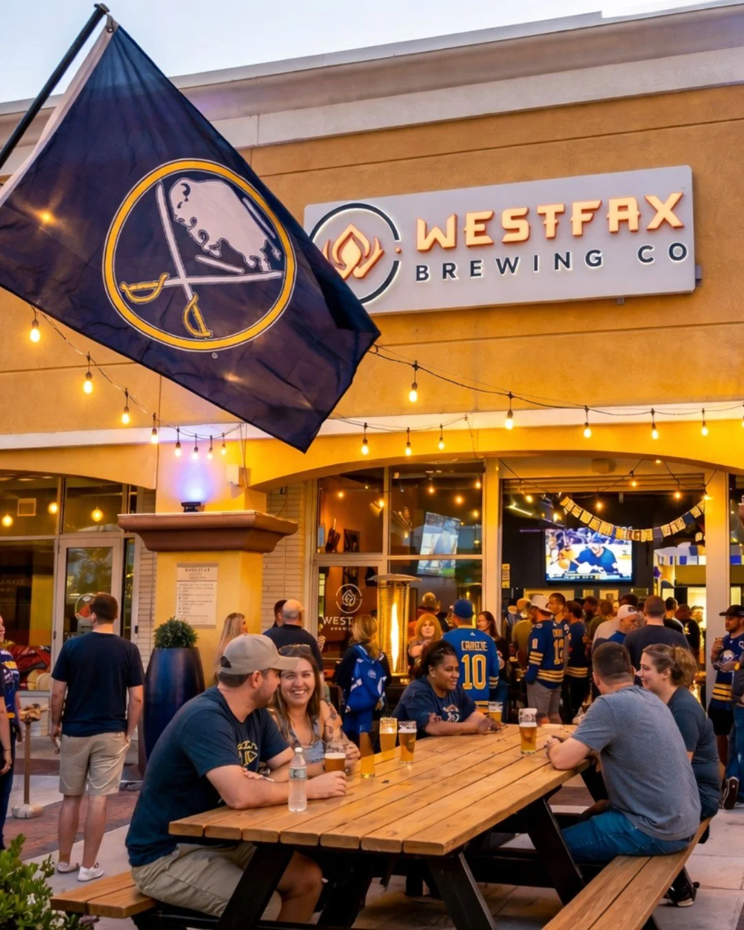 🏒💙 SABRES vs. BOSTON 💛🏒
PLAYOFF HOCKEY IS BACK BABY

Sunday = no plans, no responsibilities, just yelling at the TV with a cold beer in hand.

🐃 Sabres vs Bruins
📺 Game on ALL screens
🔊 Sound ON (you&rsquo;ll want to hear every hit)
🍺 $4 Laba