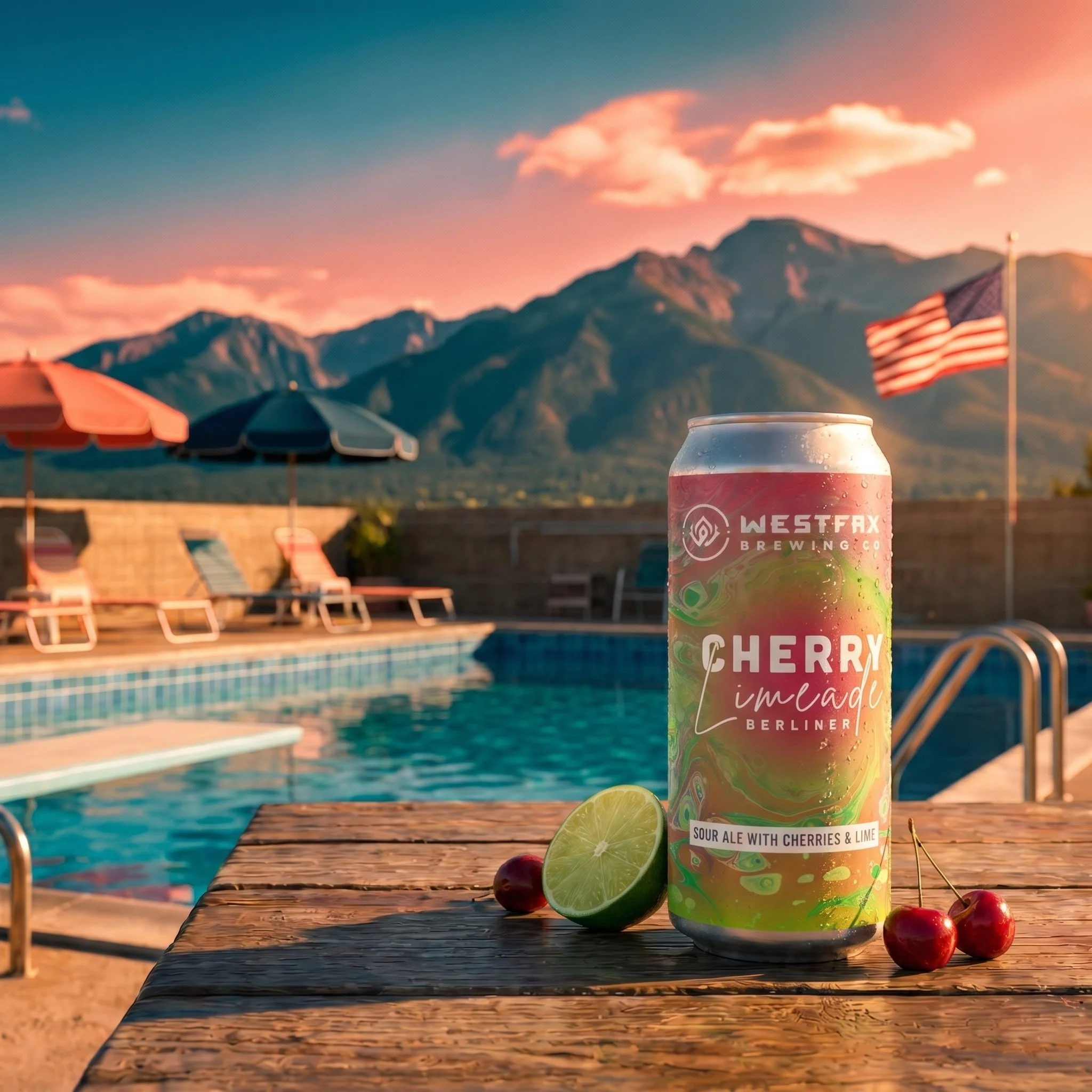 ☀️🍒 TWO NEW SUMMER BANGERS LAND FRIDAY 🍒☀️

Releasing Friday, May 15th at 11AM at WestFax Brewing Company 🍻

🍒 𝐂𝐡𝐞𝐫𝐫𝐲 𝐋𝐢𝐦𝐞𝐚𝐝𝐞 𝐁𝐞𝐫𝐥𝐢𝐧𝐞𝐫
𝐁𝐞𝐫𝐥𝐢𝐧𝐞𝐫 | 𝐀𝐁𝐕: 5%
A modern Berliner Weisse packed with tart cherries and brigh