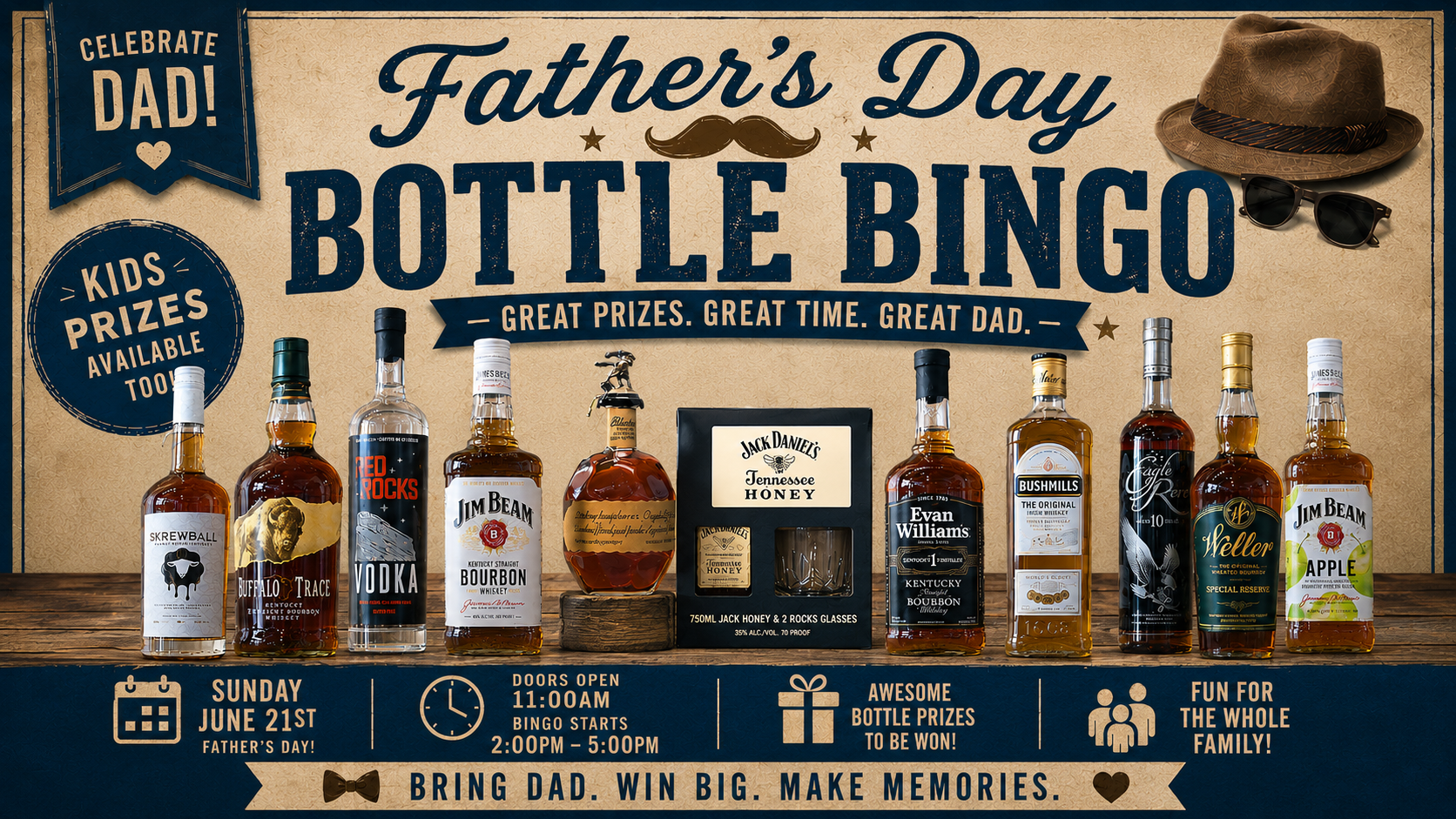 Father's Day Bottle Bingo
