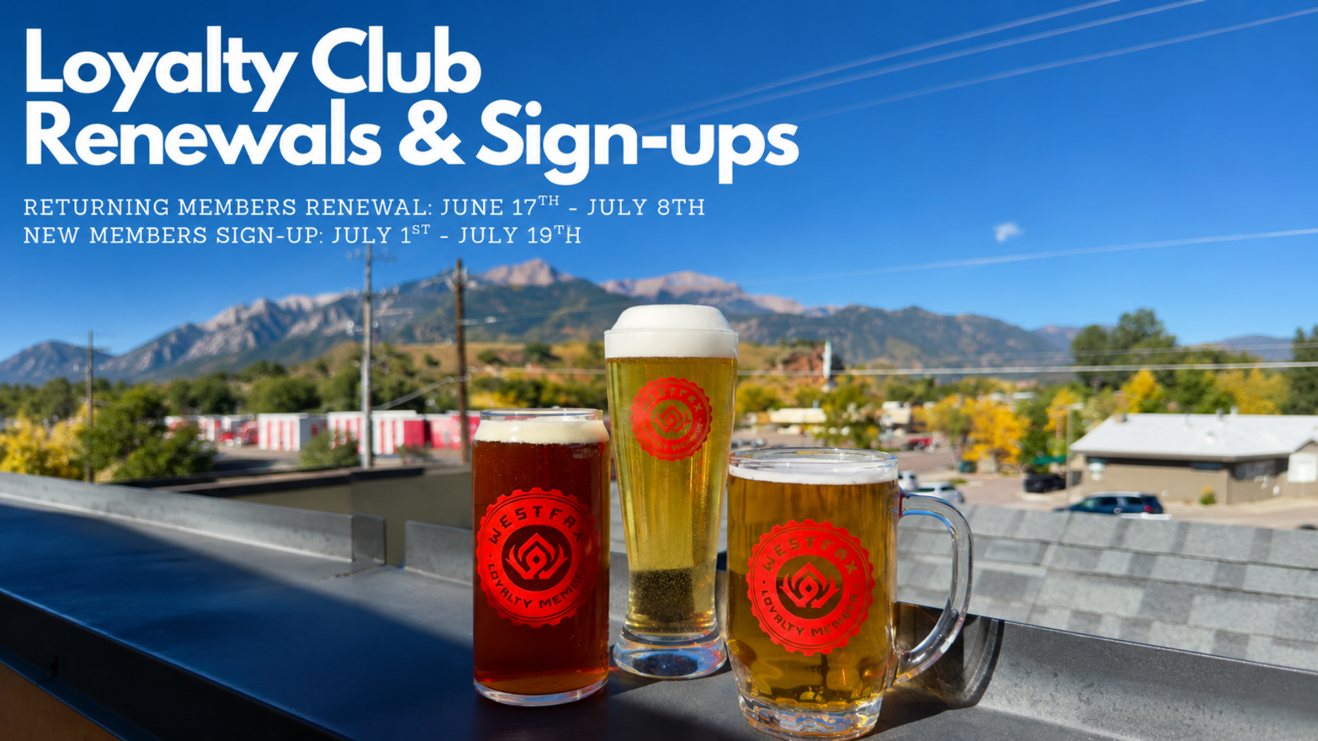 🍺 Loyalty Club Renewal & New Member Enrollment